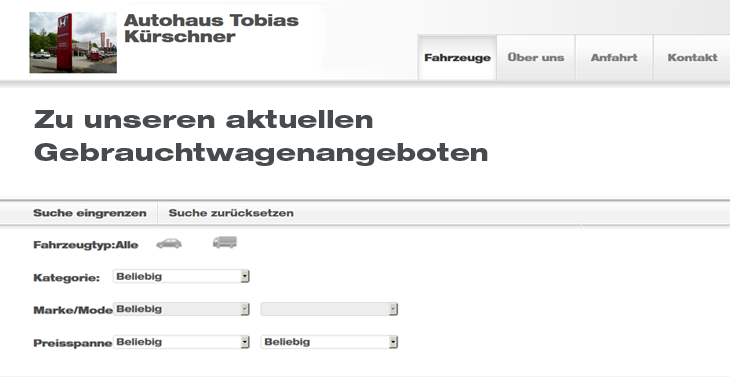 Zur Gebrauchtwagenbörse